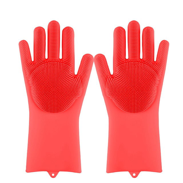 Scrubber  Gloves-Cosmetics-www.Shopthatapp.com-Color:Red-KitchenJoint