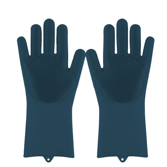Scrubber  Gloves-Cosmetics-www.Shopthatapp.com-Color:Deep Blue-KitchenJoint