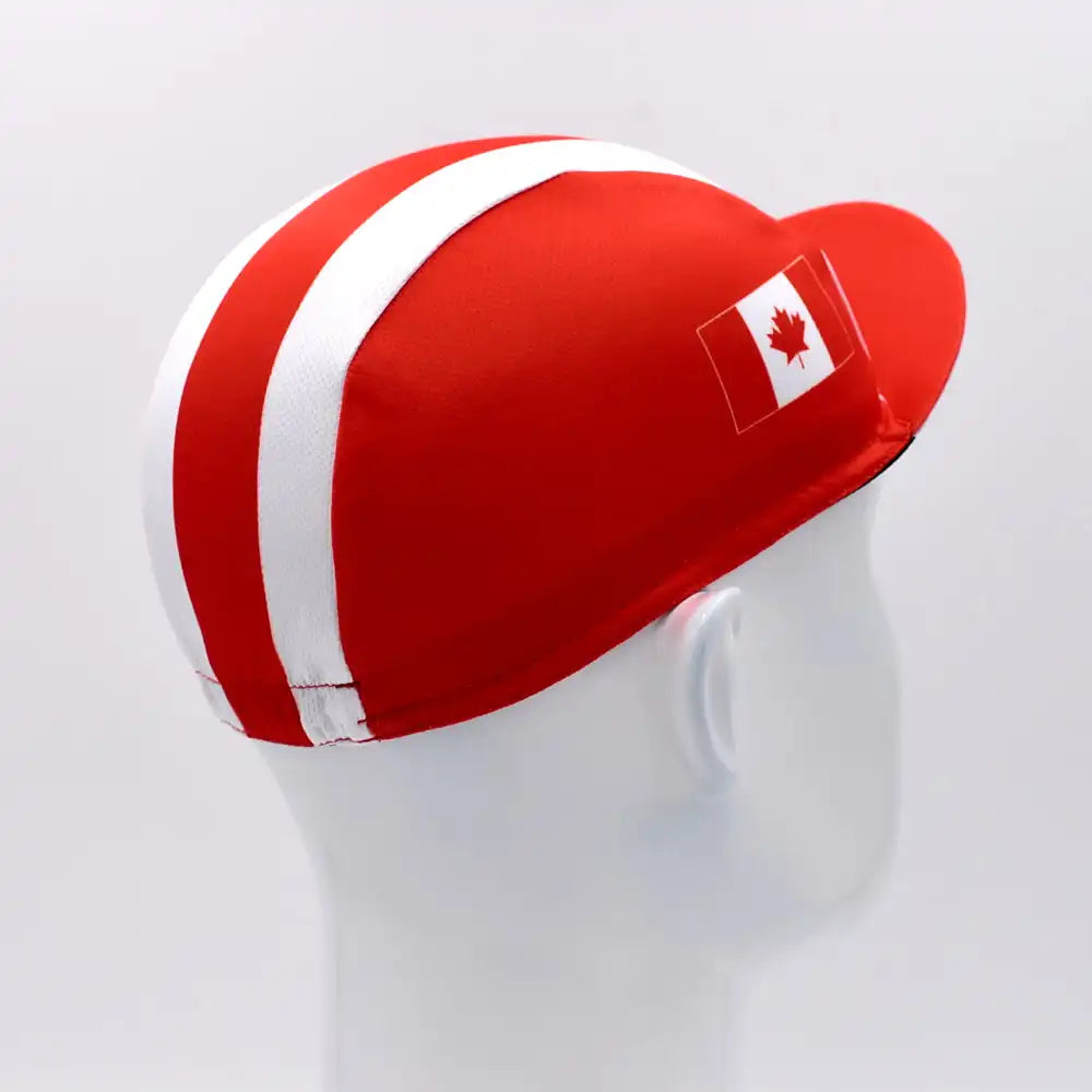 Classic Canada National Flag Pro Team Cycling Cap Riding Outdoor Sports MTB Bicycle Hat - www.Shopthatapp.com