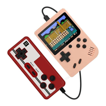 Retro Mini-Handheld-Spielkonsole – 8 Bit, 3,0-Zoll-LCD, 400 integrierte Spiele