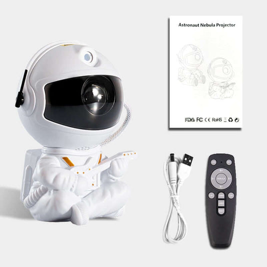 2024 Astronaut Starry Sky Projector - Galaxy LED Night Light for Bedroom Decor - www.Shopthatapp.com