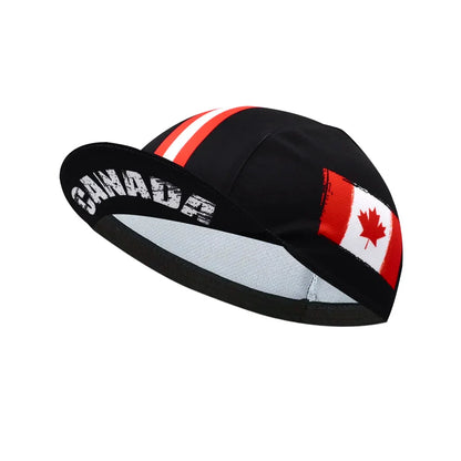 Classic Canada National Flag Pro Team Cycling Cap Riding Outdoor Sports MTB Bicycle Hat - www.Shopthatapp.com