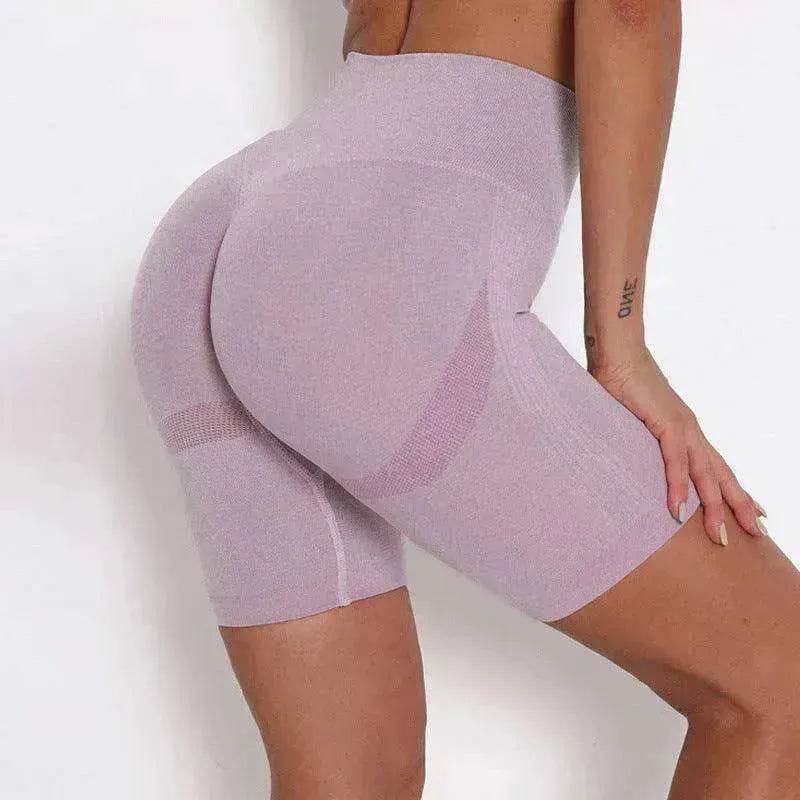 Seamless Multicolor Knitted Fitness Running Yoga Leggings - www.Shopthatapp.com #