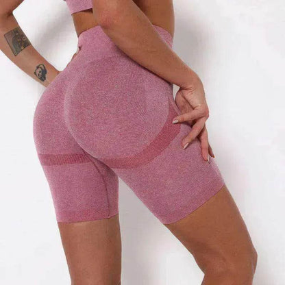 Seamless Multicolor Knitted Fitness Running Yoga Leggings - www.Shopthatapp.com #