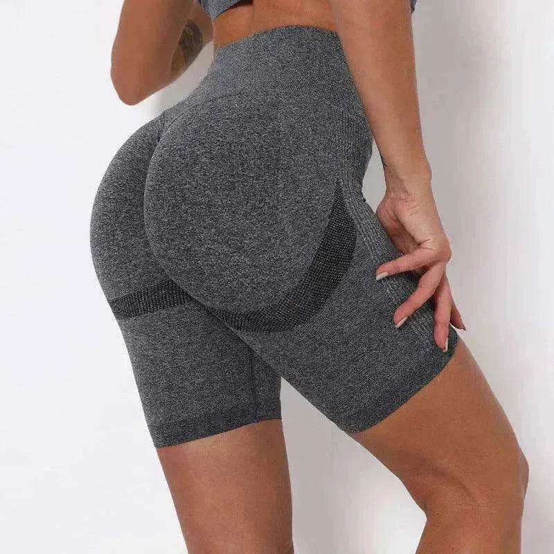 Seamless Multicolor Knitted Fitness Running Yoga Leggings - www.Shopthatapp.com #