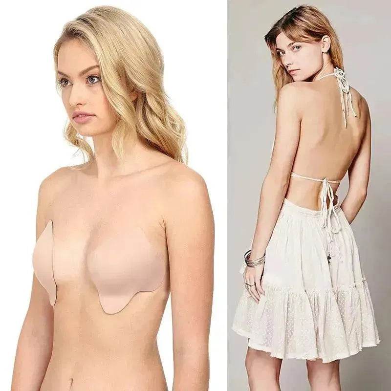 Seamless silicone invisible nipple - www.Shopthatapp.com #