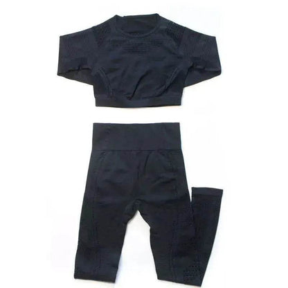 Seamless yoga gym suit - www.Shopthatapp.com #