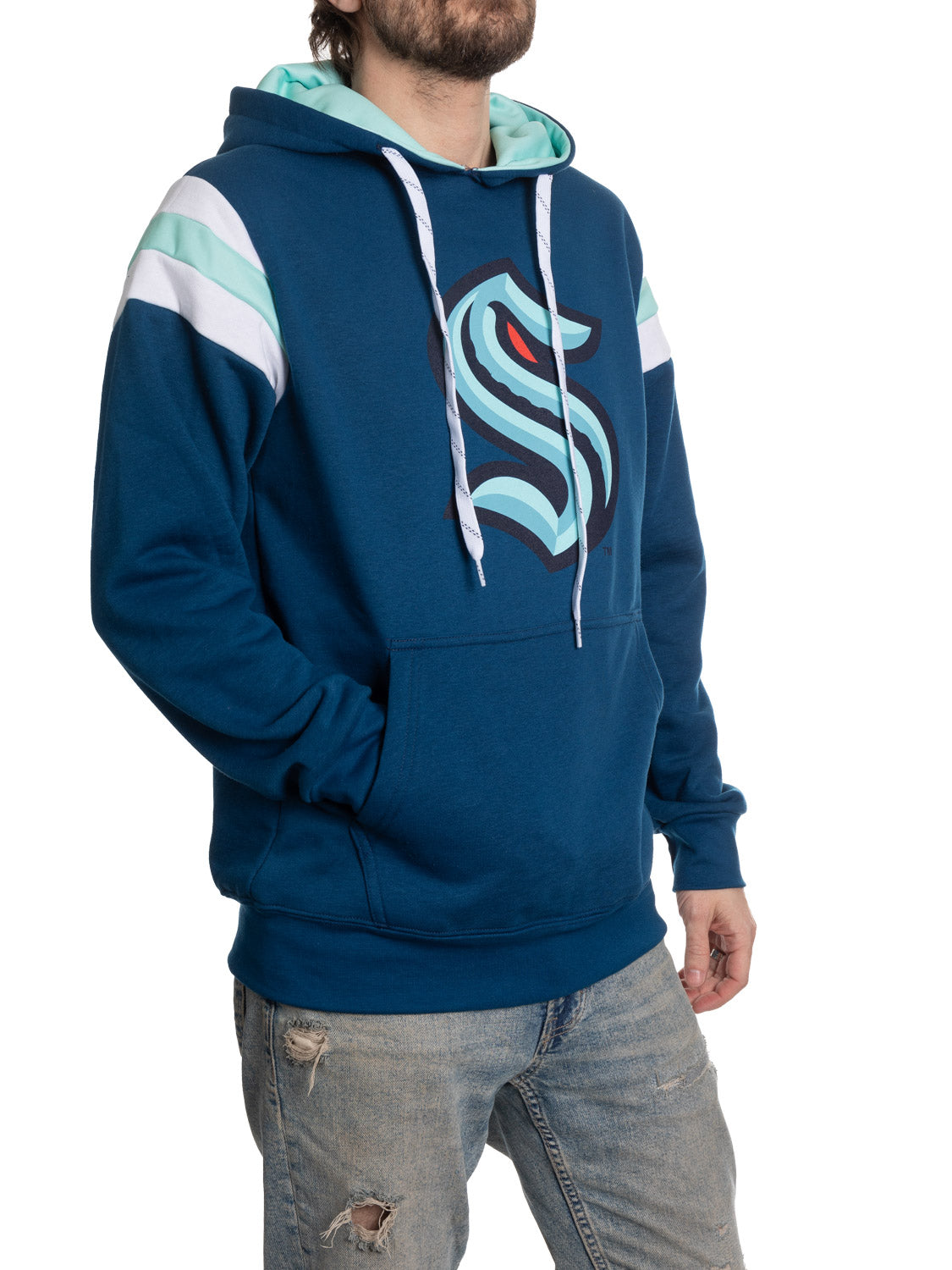 Seattle Kraken Varsity Retro Style Hoodie - www.Shopthatapp.com #
