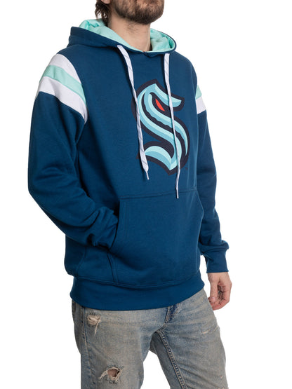 Seattle Kraken Varsity Retro Style Hoodie - www.Shopthatapp.com #
