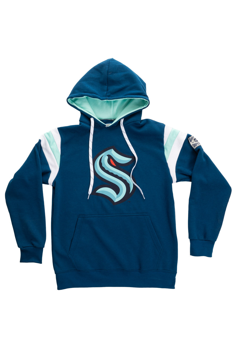 Seattle Kraken Varsity Retro Style Hoodie - www.Shopthatapp.com