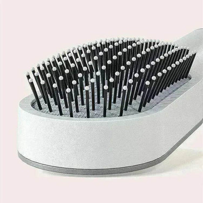 Self Cleaning Hair Brush For Women key Massage Scalp - www.Shopthatapp.com