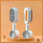 Self Cleaning Hair Brush For Women key Massage Scalp - www.Shopthatapp.com