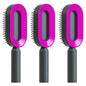 Self Cleaning Hair Brush For Women key Massage Scalp - www.Shopthatapp.com