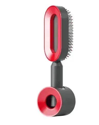 Self Cleaning Hair Brush For Women key Massage Scalp - www.Shopthatapp.com