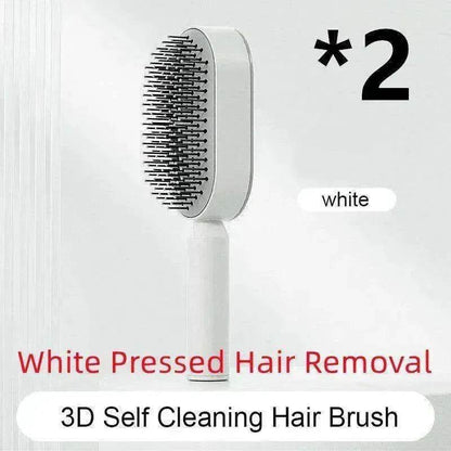 Self Cleaning Hair Brush For Women key Massage Scalp