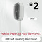 Self Cleaning Hair Brush For Women key Massage Scalp