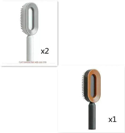 Self Cleaning Hair Brush For Women key Massage Scalp