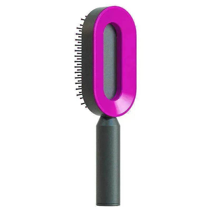 Self Cleaning Hair Brush For Women key Massage Scalp