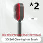 Self Cleaning Hair Brush For Women key Massage Scalp
