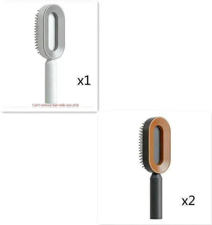 Self Cleaning Hair Brush For Women key Massage Scalp