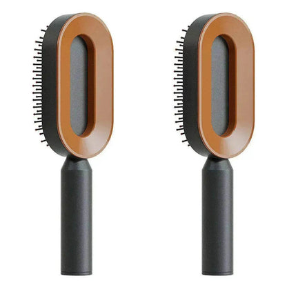 Self Cleaning Hair Brush For Women key Massage Scalp