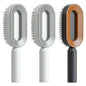 Self Cleaning Hair Brush For Women key Massage Scalp