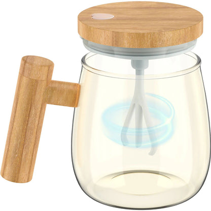 Self Stirring Bamboo Mug-Cutlery and dinnerware-www.Shopthatapp.com-KitchenJoint