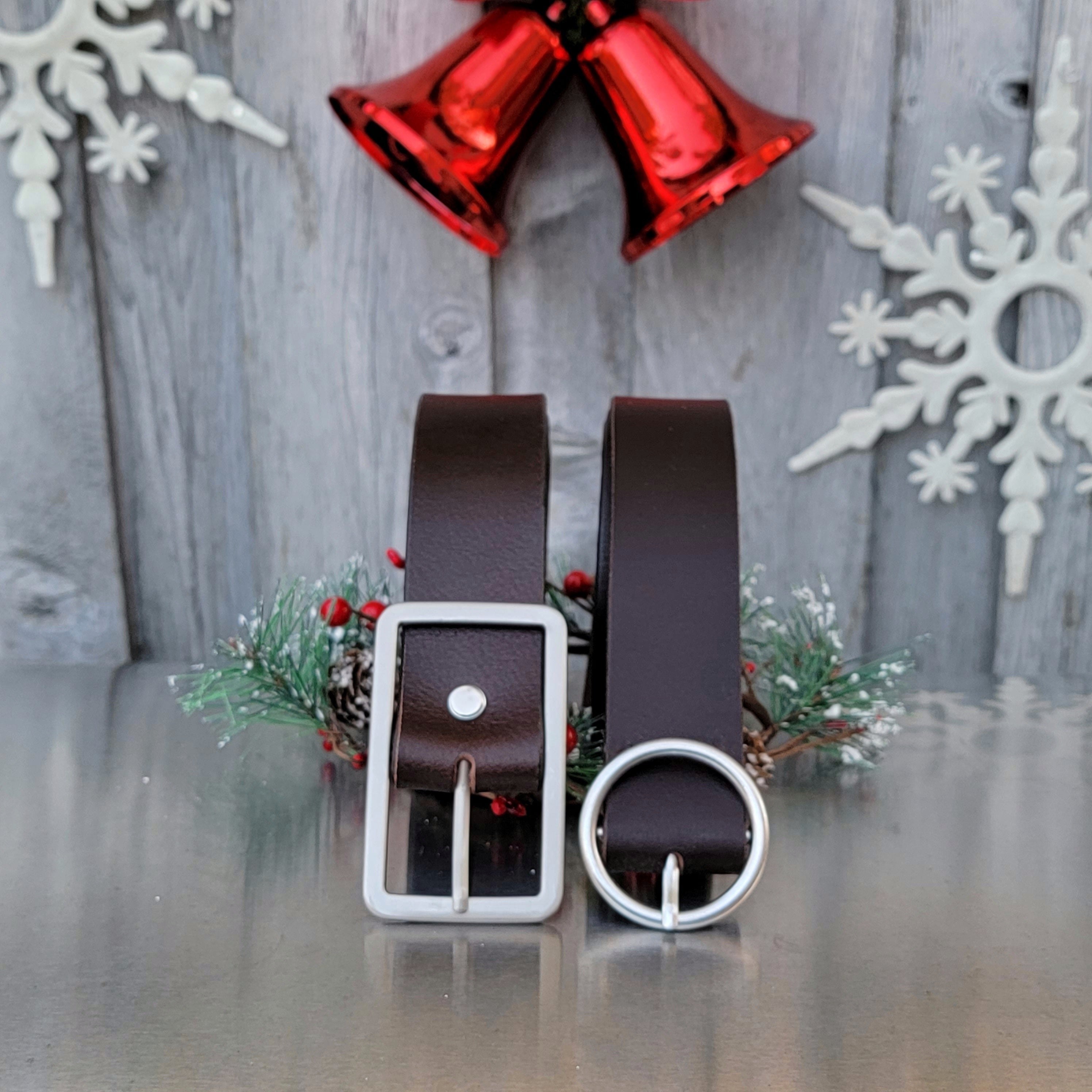 Sempre + Lucille - 2 pc Women's Leather Belt Set - www.Shopthatapp.com #