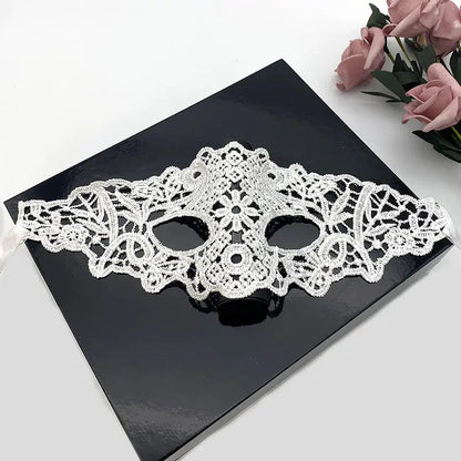 Sexy Lace Half Face Mask Ball Adult Princess Sexy Eye Mask Halloween Props Performance - www.Shopthatapp.com #