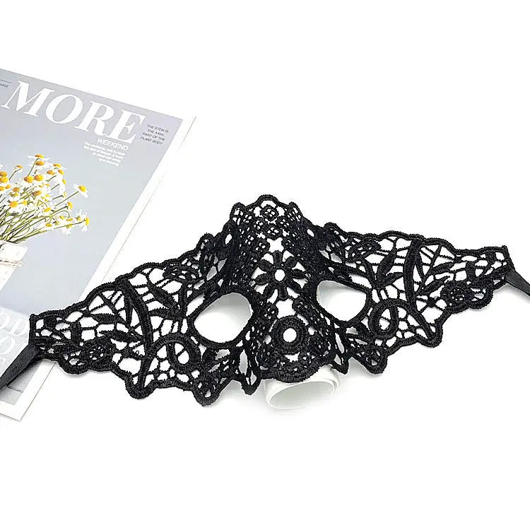 Sexy Lace Half Face Mask Ball Adult Princess Sexy Eye Mask Halloween Props Performance - www.Shopthatapp.com #