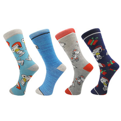 Snoopy Anime Socks Cotton Socks Adult Sock Men Women Cartoon Sports Socks Fashion Mid-calf Pattern Sock Skarpetki Sock Gifts
