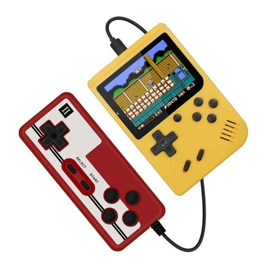 Retro Mini-Handheld-Spielkonsole – 8 Bit, 3,0-Zoll-LCD, 400 integrierte Spiele