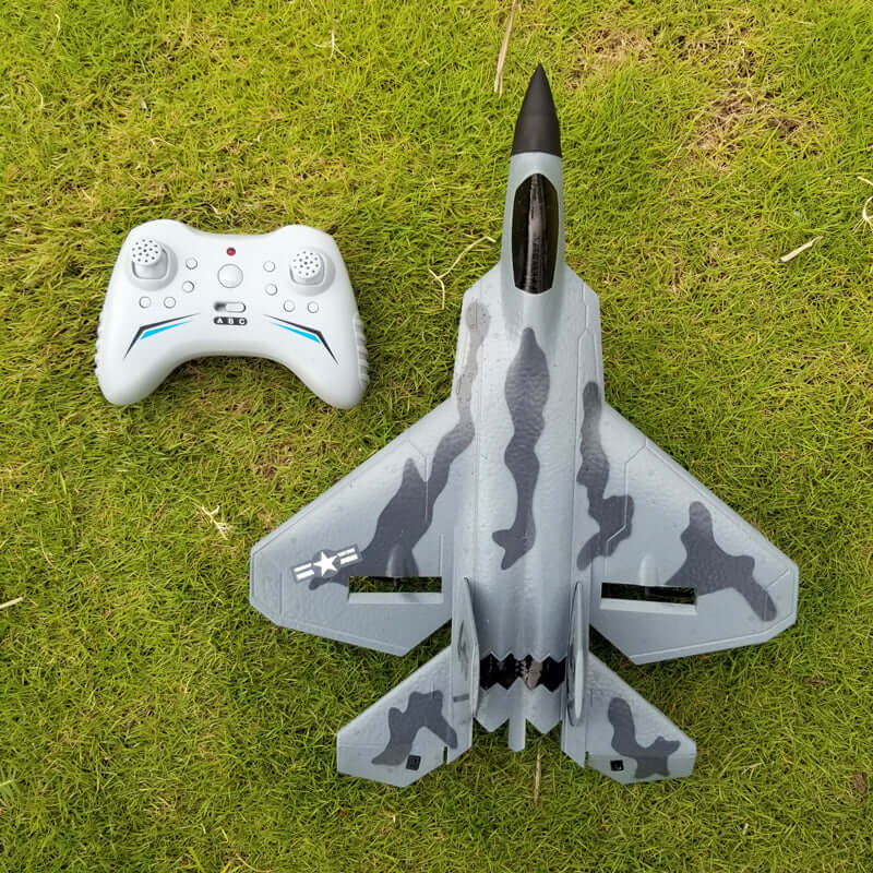 F22 4CH RC Fighter Plane - 2.4G EPP Warbird RTF Toy for Kids - www.Shopthatapp.com