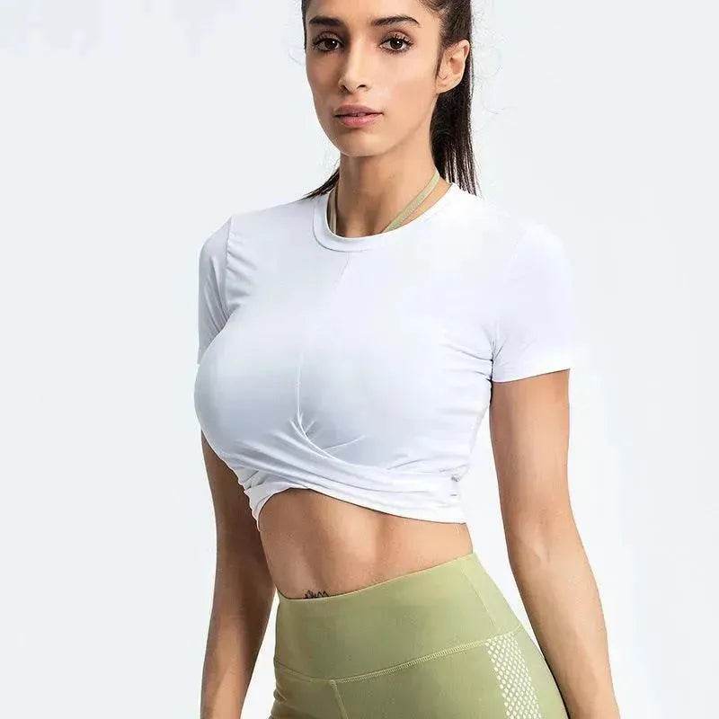 Short-sleeved gym suit - www.Shopthatapp.com #