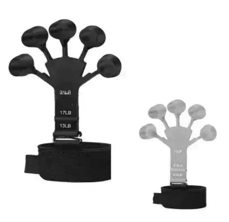 Silicone Strength Trainer Finger Resistance Belt Stretcher - www.Shopthatapp.com #