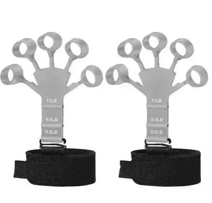 Silicone Strength Trainer Finger Resistance Belt Stretcher - www.Shopthatapp.com #