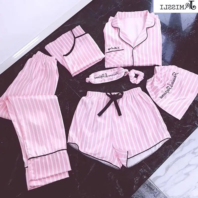 Silk Homewear Spwear Pajamas For Women - www.Shopthatapp.com