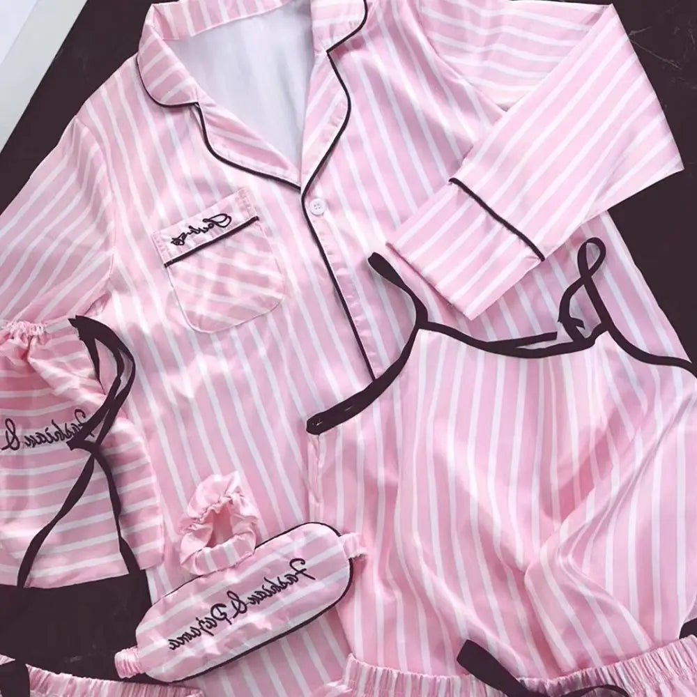 Silk Homewear Spwear Pajamas For Women - www.Shopthatapp.com