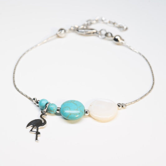 Bracelets à breloques pour femmes en argent