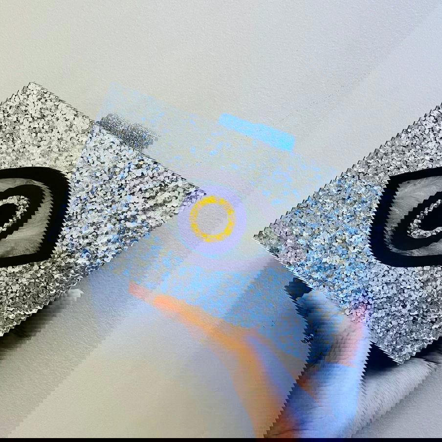 Silver Evil Eye Clutch - Www.Shopthatapp.com