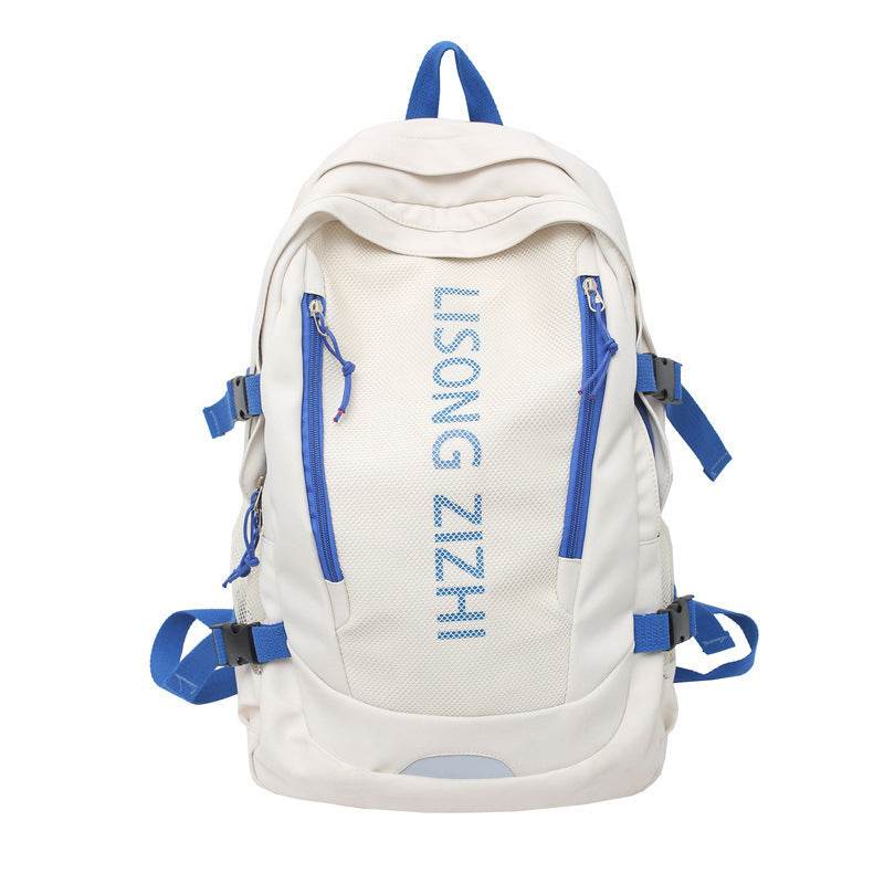 Simple Large Capacity Waterproof High School Backpack for Teens - www.Shopthatapp.com #