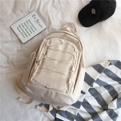 Simple Take Korean Backpack Large-capacity Backpack - www.Shopthatapp.com #