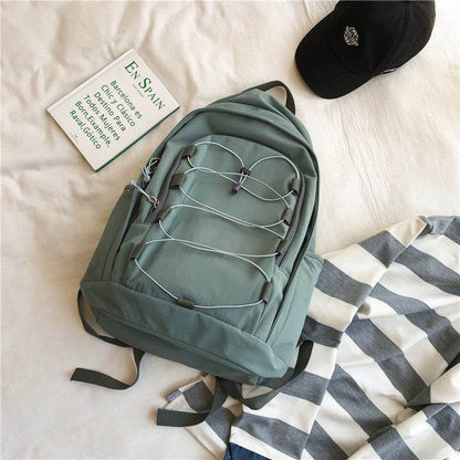 Simple Take Korean Backpack Large-capacity Backpack - www.Shopthatapp.com #