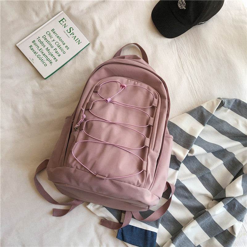 Simple Take Korean Backpack Large-capacity Backpack - www.Shopthatapp.com #