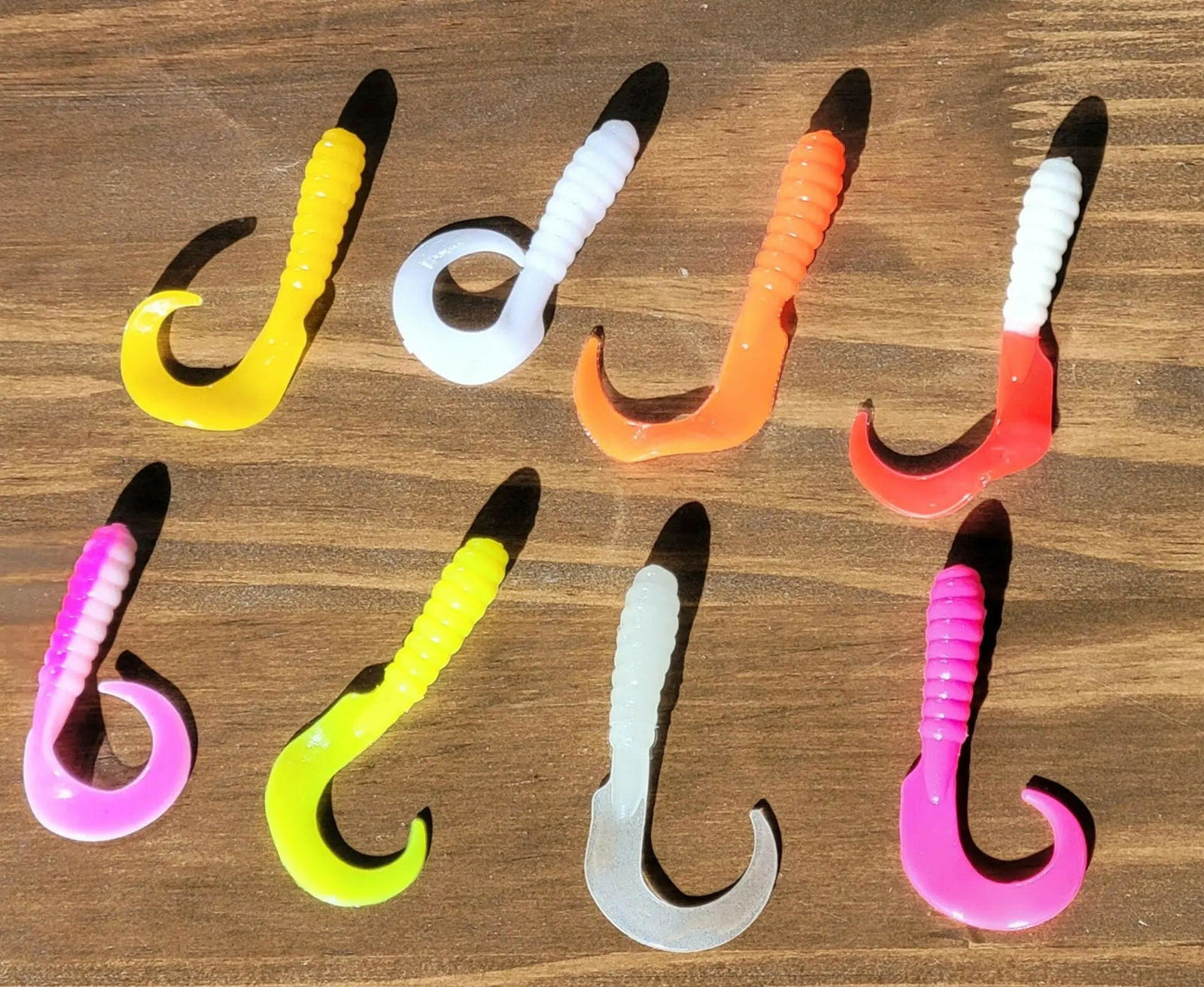 Single Tail 3" Jig Body, Assorted Colors - www.Shopthatapp.com