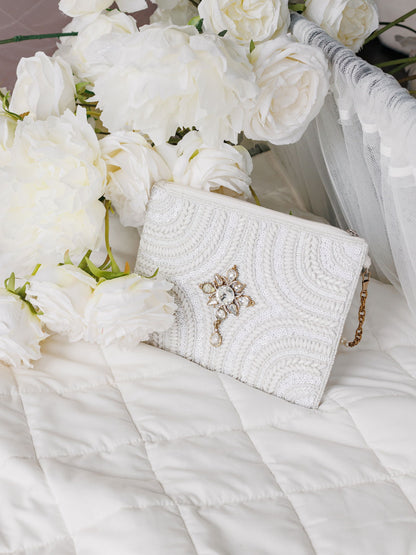 Sitara Bag White - Www.Shopthatapp.com