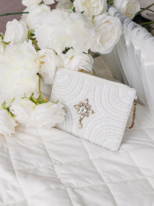 Sitara Bag White - Www.Shopthatapp.com