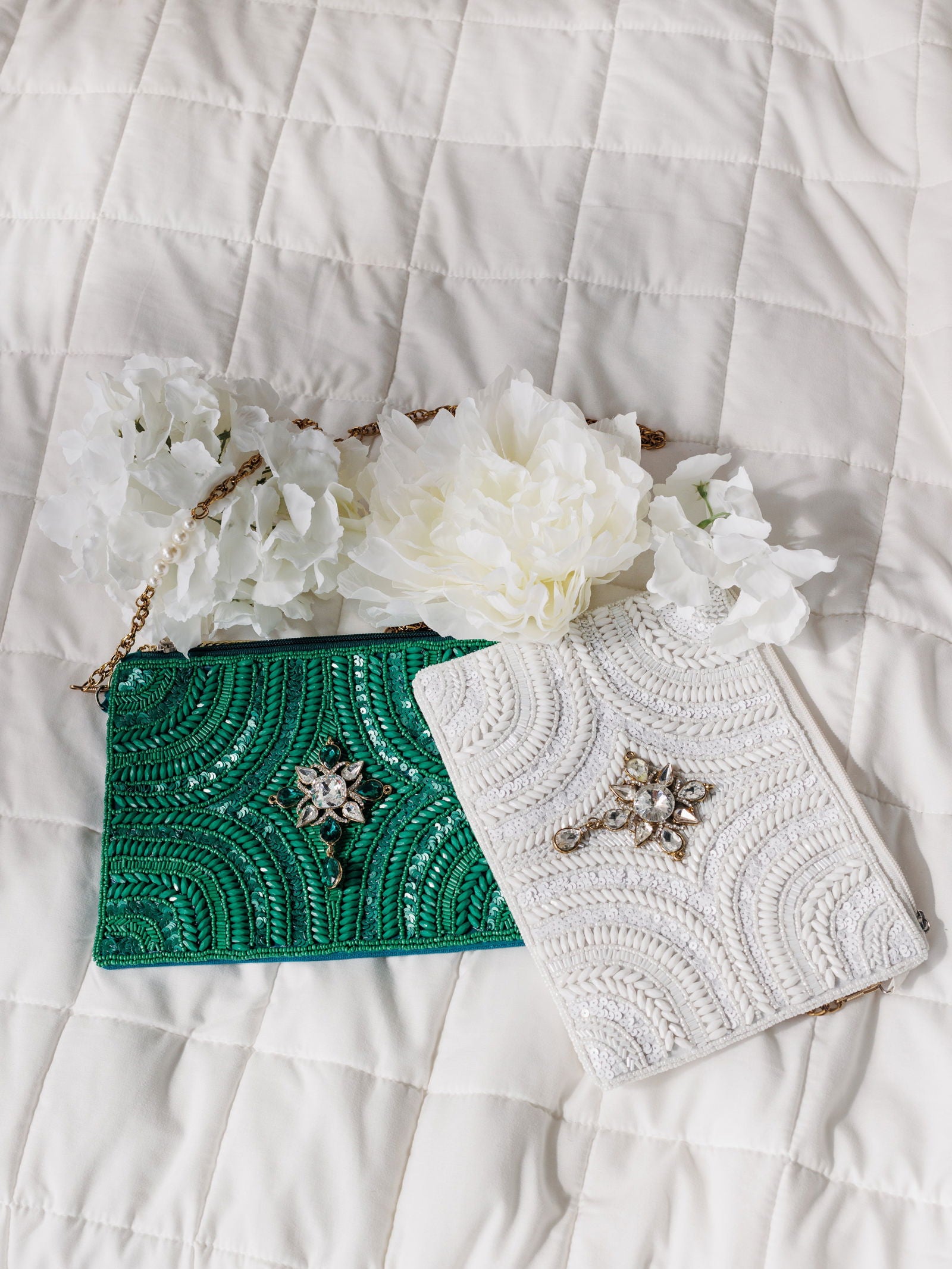 Sitara Bag White - Www.Shopthatapp.com