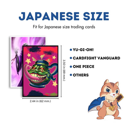 Startling Stare of the Snake-Eyes Card Sleeves