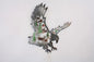 Skyward Pines: Eagle and Deer Silhouette Metal Wall Art - www.Shopthatapp.com